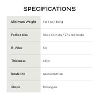 Nemo Tensor All-Season Long Wide Slaapmat Blade/Spicy Orange Long Wide - thumbnail