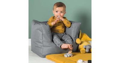 Jollein Zitzak stormgrijs