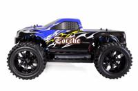 Amewi Torche Brushless 1:10 RC auto Elektro Monstertruck 4WD RTR 2,4 GHz Incl. accu en lader - thumbnail