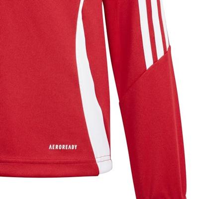 adidas Tiro 24 Trainingstrui 1/4-Zip Kids Rood Wit adidas Tiro 24 Trainingstrui 1/4-Zip Kids Rood Wit