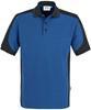 Hakro 839 Polo shirt Contrast MIKRALINAR® - Royal Blue/Anthracite - 6XL - thumbnail