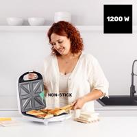 Tosti-ijzer Taurus MYSANDWICH FAMILY Wit 1200 W - thumbnail