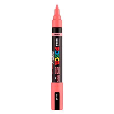 Uni Posca paintmarker PC-5BR, 1 - 4 mm, penseel punt, koraal Uni Posca paintmarker PC-5BR, 1 - 4 mm, penseel punt, koraal