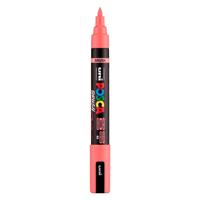Uni Posca paintmarker PC-5BR, 1 - 4 mm, penseel punt, koraal - thumbnail