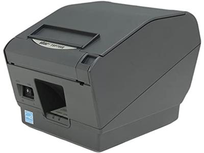 Star TSP 743IIU-24 Gry - Kwitantieprinter - twee kleuren (monochroom) - thermisch papier - Rol (8,25 cm) - 203 x 406 dpi - tot 250 mm/sec