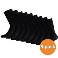 Apollo Sokken Basic Bamboo Zwart 9-pack-39/42 - thumbnail