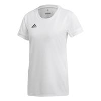 Adidas T19 Short Sleeve Tee Dames Wit - thumbnail