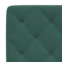 Bedframe zonder matras 90x190 cm fluweel donkergroen - thumbnail