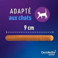 DentActiv - 10 Sticks - VETOCANIS - Zalm Mondhygiëne voor Katten - thumbnail