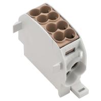 Weidmüller 1561120000 Verdeler-serieklem Schroeven Bruin 5 stuk(s)