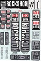 ROCKSHOX decor set decal set white - thumbnail
