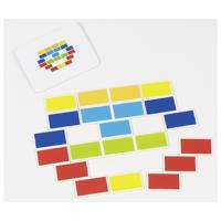 Goki legpuzzel Driehoek 25 cm junior hout 16-delig - thumbnail