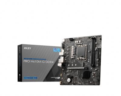 Moederbord MSI PRO H610M-G DDR4 LGA 1700