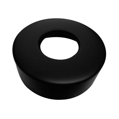 Wiesbaden Losse Kraanrozet Caral tbv Thermostatische Regendouche Mat Zwart