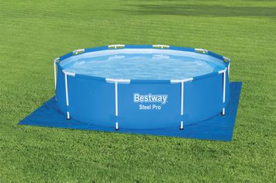 Beschermvloer voor demonteerbare zwembaden Bestway 335 x 335 cm (1 Stuks) - thumbnail