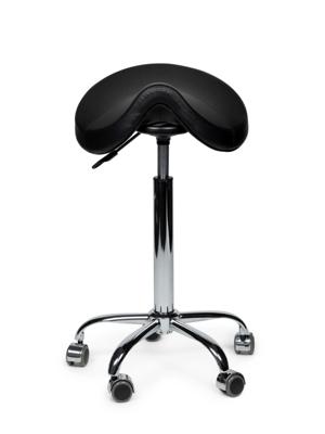 Premium zadelkruk zwart standaard