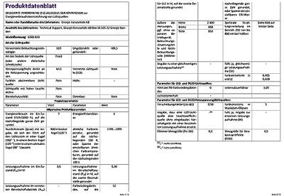 Konstsmide 6368-820 LED-boommantel Binnen Energielabel: E (A - G) werkt op stekkernetvoeding Aantal lampen 200 LED Barnsteen Verlichte lengte: 2.4 m