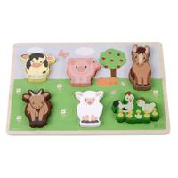 Studio Circus Boerderijdieren Puzzel - thumbnail