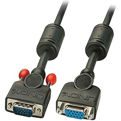LINE VGA-verlengkabel, zwart, 20m