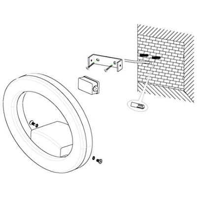 EGLO EMOLLIO Buitengebruik muurverlichting Antraciet SMD LED Module LED 10 W A+ EGLO EMOLLIO Buitengebruik muurverlichting Antraciet SMD LED Module LED 10 W A+