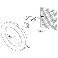 EGLO EMOLLIO Buitengebruik muurverlichting Antraciet SMD LED Module LED 10 W A+ - thumbnail