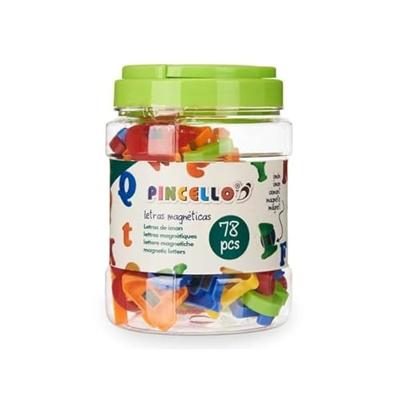 Letters Pincello Plastic Magneet Multicolour Letters Pincello Plastic Magneet Multicolour