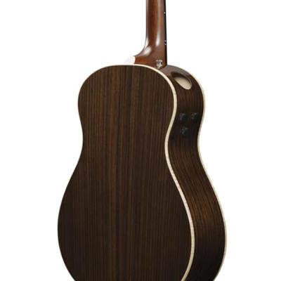 Ibanez AAM780E Platinum Collection Natural High Gloss elektrisch-akoestische westerngitaar met hardshell case