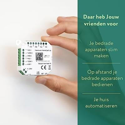 Frient IO Module schakelaar (Wit, Zigbee 3.0)