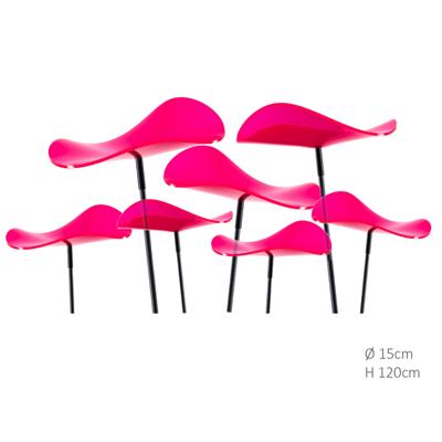 7 stuks! Zonnevangers Lucy Rood-Roze (kleur fuchsia) medium 120x15 cm Cazador Del Sol - Cazador del sol