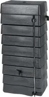 Regenton tank kunststof antraciet 276 liter h135 x 60 x 40 cm - Nature - thumbnail