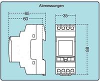 Suevia DigiAstro 2 DIN-rail schakelklok Digitaal 230 V/AC 4000 W - thumbnail