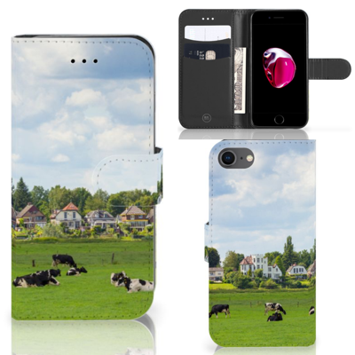 iPhone 7 | 8 | SE (2020) | SE (2022) | Telefoonhoesje | Met pasjeshouder | Koeien