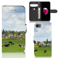 iPhone 7 | 8 | SE (2020) | SE (2022) | Telefoonhoesje | Met pasjeshouder | Koeien - thumbnail