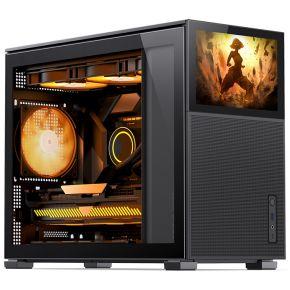 Jonsbo D31 MESH Screen PC-behuizing Zwart