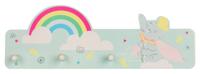 Disney wandkapstok Dombo regenboog junior 36,5 cm hout - thumbnail