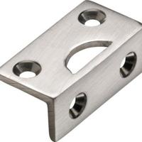 Hoeksluitplaat halfronde stang MMNO - thumbnail