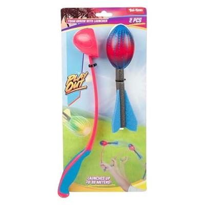 Toi-Toys Play out mini foampijl met werper vortex - thumbnail