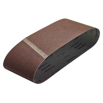 Wolfcraft Textiel schuurband | Korund | K120 | 76 x 457mm | 3 stuks - 1896000