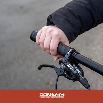 CONTEC handvatten "tour wing" ct grips tour wing 133 mm, black/grey