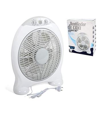 Gerimport staande Tafelventilator met 3 standen Wit