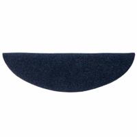Trapmatten zelfklevend 15 st 56x17x3 cm naaldvilt marineblauw - thumbnail