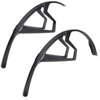 Polisport Spatbordset 28" r-mud 32mm - zwart - thumbnail