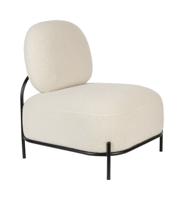 ZILT Fauteuil 'Brandan' Teddy, kleur Ivory - thumbnail