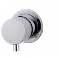 Wiesbaden Caral inbouw-mengkraan zonder uitloop chroom - thumbnail