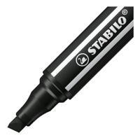 STABILO pen 68 max viltstift met dikke beitelpunt zwart - thumbnail
