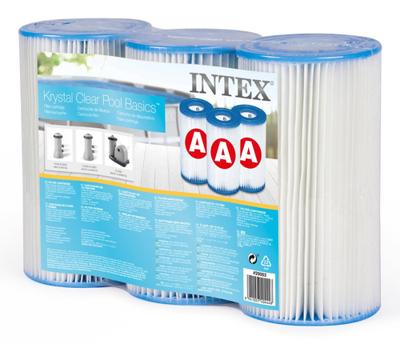 Intex a-filterpatroon 3-pak