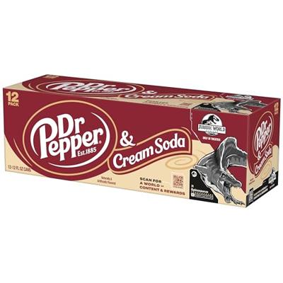 Dr Pepper - Cream Soda - 12x 355ml