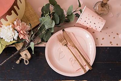 Tafelloper Elegant Lush Blush - 240x40cm