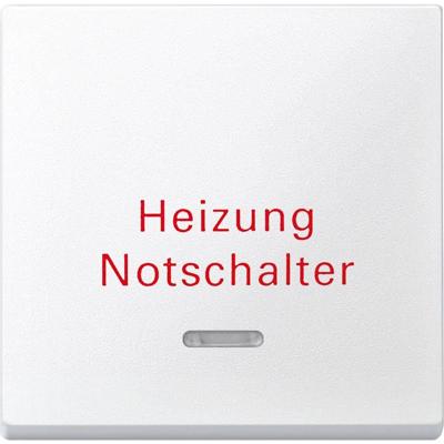 Merten 431819 Wisselschakelaar Afdekking System M Polar-wit 1 stuk(s)