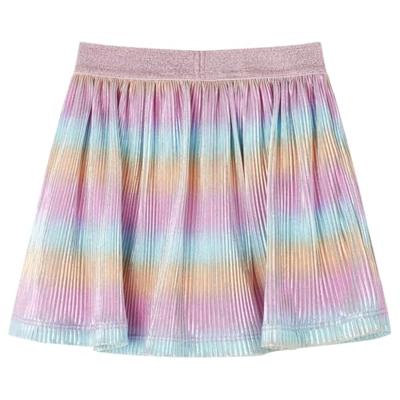 Kinderrokje met regenboogprint 92 meerkleurig